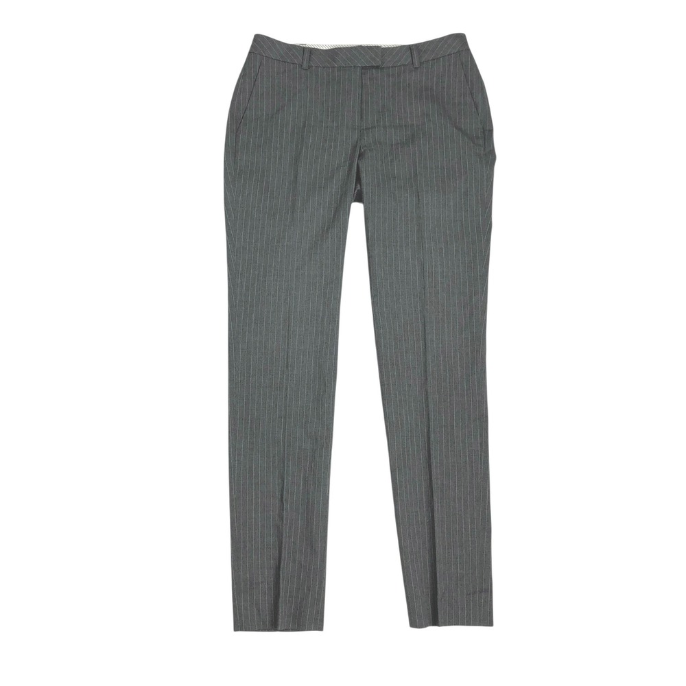 Brooks Brothers Italian Wool Dress Pants Women's Size 4 Pinstripe Career Office